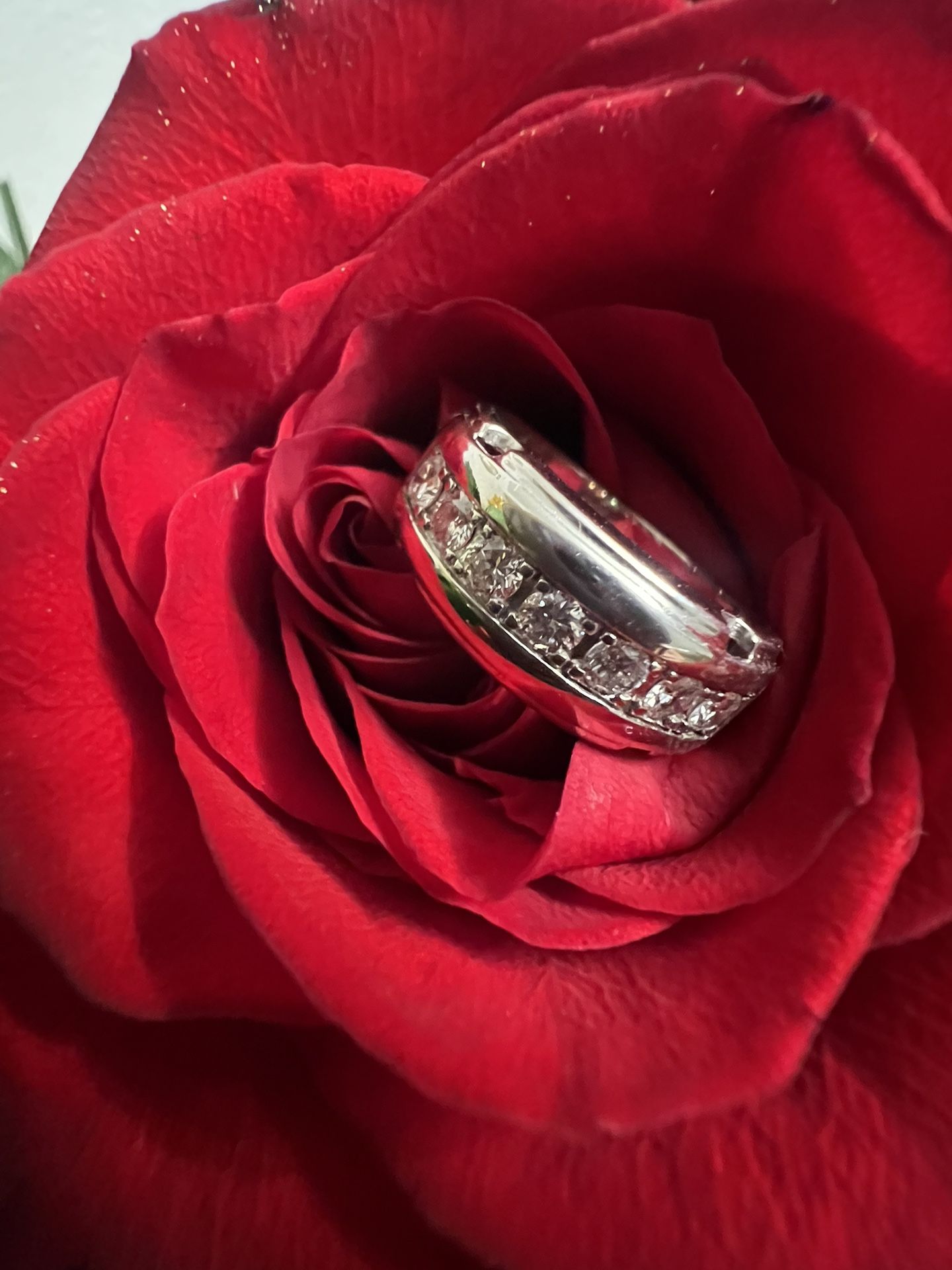 White Gold Diamond Ring