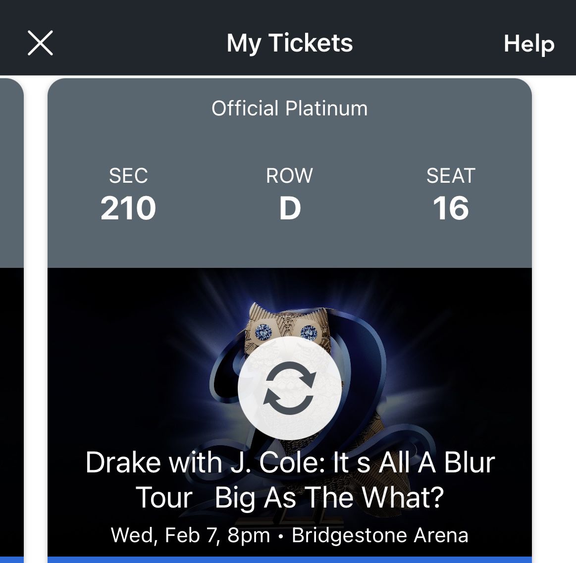 Drake/J Cole Concert Tickets 