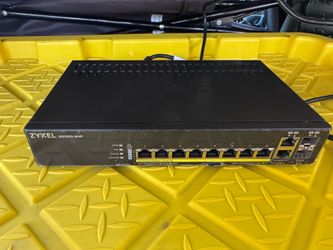 Zyxel 10port managed switch nebula cloud 10 port