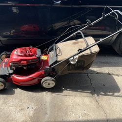 22” Toro Lawnmower With Self Propelled And Rear Bag