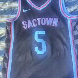 Sacramento Kings City Jersey 2020-21 De’Aaron Fox Size Small