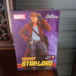 Marvel Gallery Guardians Of The Galaxy Gamestop Star Lord PVC Diorama Figure 