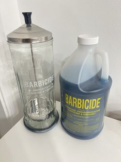 Barbicide Disinfectant & Jar
