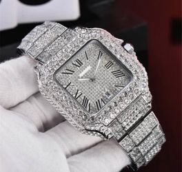 Moissanite Cartier Watch passes Diamond Tester!