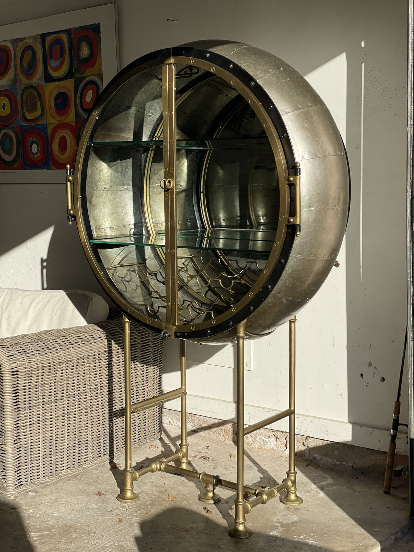 Restoration Hardware Porthole Bar
