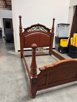 Queen size bed frame