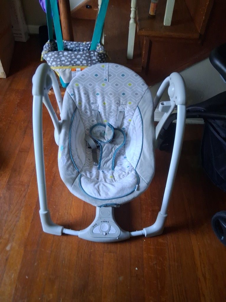 Stroller Car Seat And 2 Swings