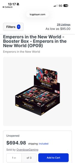 One piece tcg