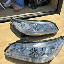 13-15 Honda Accord Headlights 