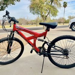 24” Red Bike 