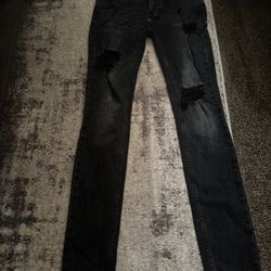 Black Ksubi Ripped Jeans