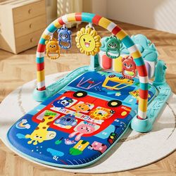 Buy 2 get One for $10 Baby Play Gym with Music & Piano – Educational Activity Mat