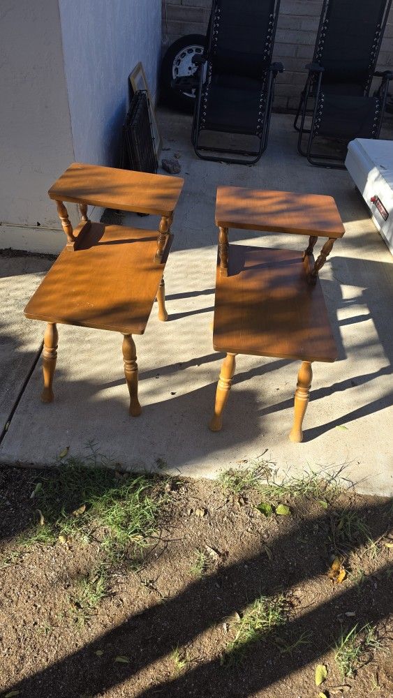 Pair Of End Tables