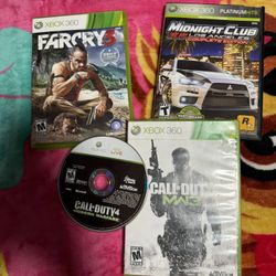 4 Game Xbox 360 Bundle