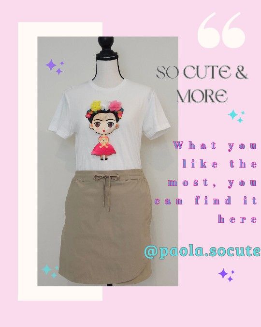 LADIES T-SHIRT BEAUTIFUL HANDMADE