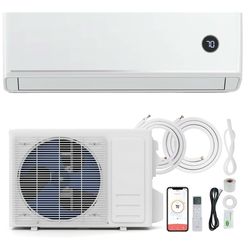 24,000 BTU Mini Split AC & Heater – Smart WiFi – Brand New