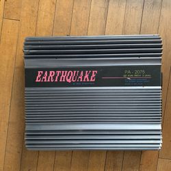Earthquake  Pa-2075…..