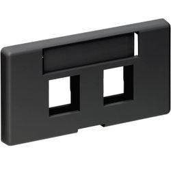 2 Pack Quick Port Modular Furniture Face Plate (346) 