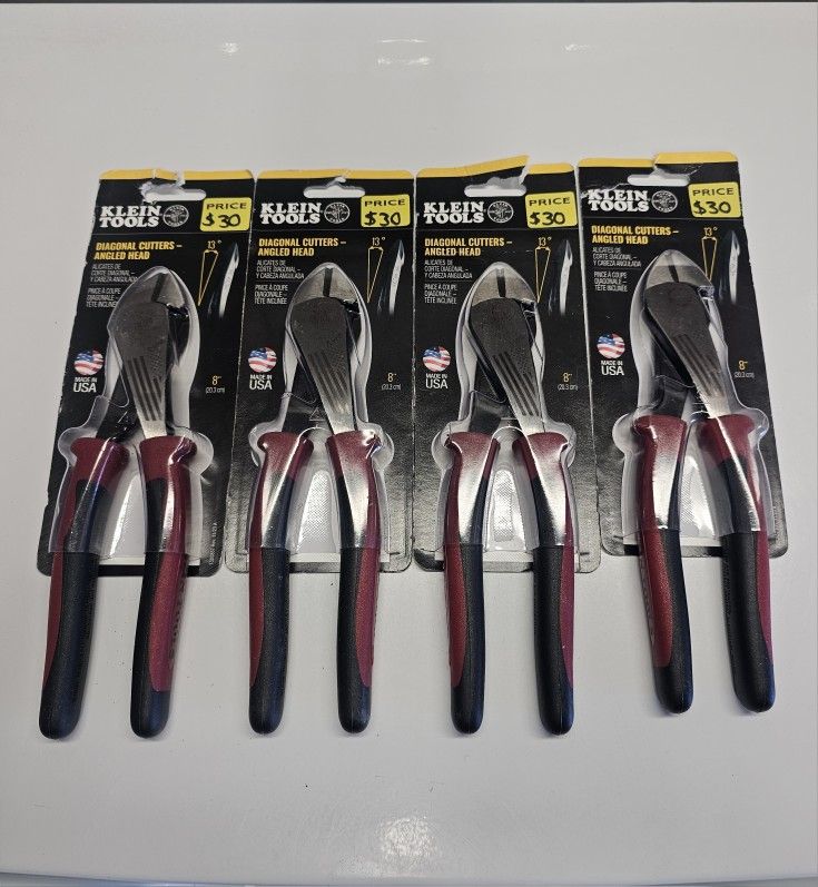 KLEIN TOOLS DIAGONAL CUTTERS ANGLE HEAD