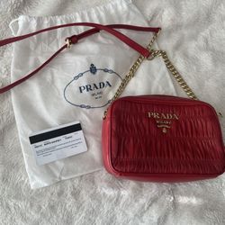 Prada Crossbody Bag Red