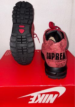 Nike Air Max Goadome  (Supreme Fire Red)