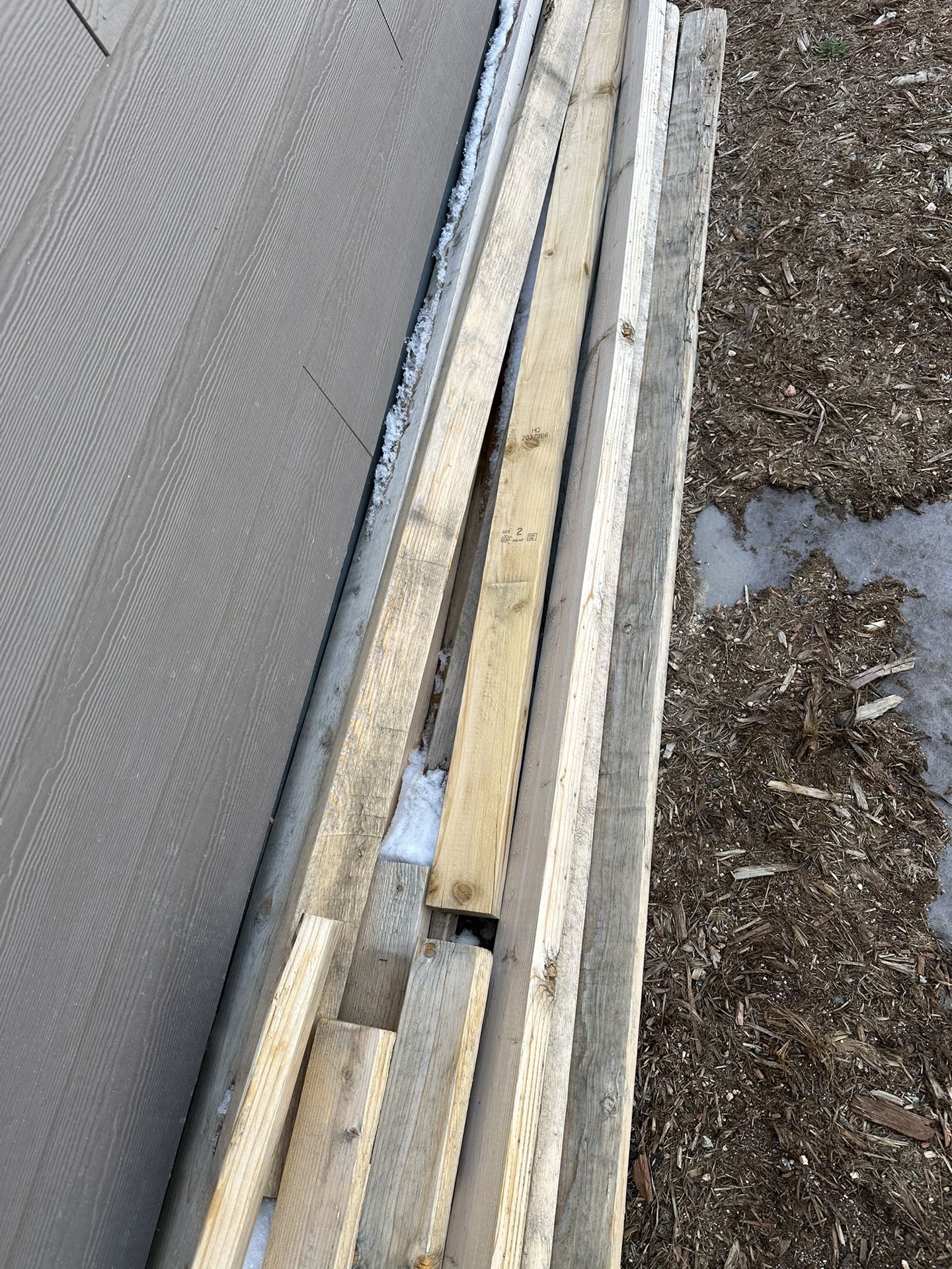 26 Pieces Of Lumber, 2 Flat Wooden Planks