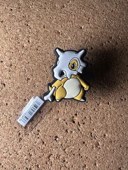 CROCS Jibbitz Charm: Cubone Pokémon Character New w/Tags