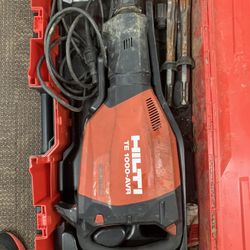 HAMMER DRILL, TOOLS-POWER HILTI TE 100-AVR HI DRIVE  HAMMER DRILL