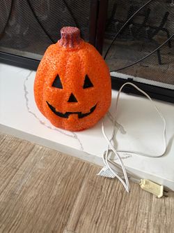 Light up pumpkin