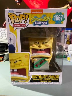 Funko PopSpongeBob SquarePants Krusty Krab Pizza SpongeBob #1667