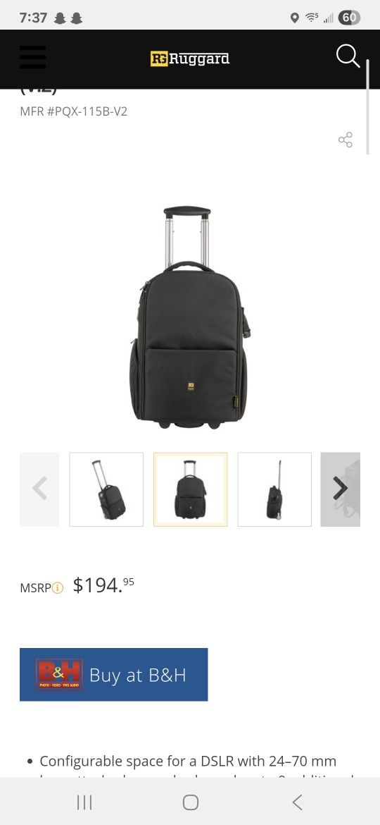 Roller Camera Bag