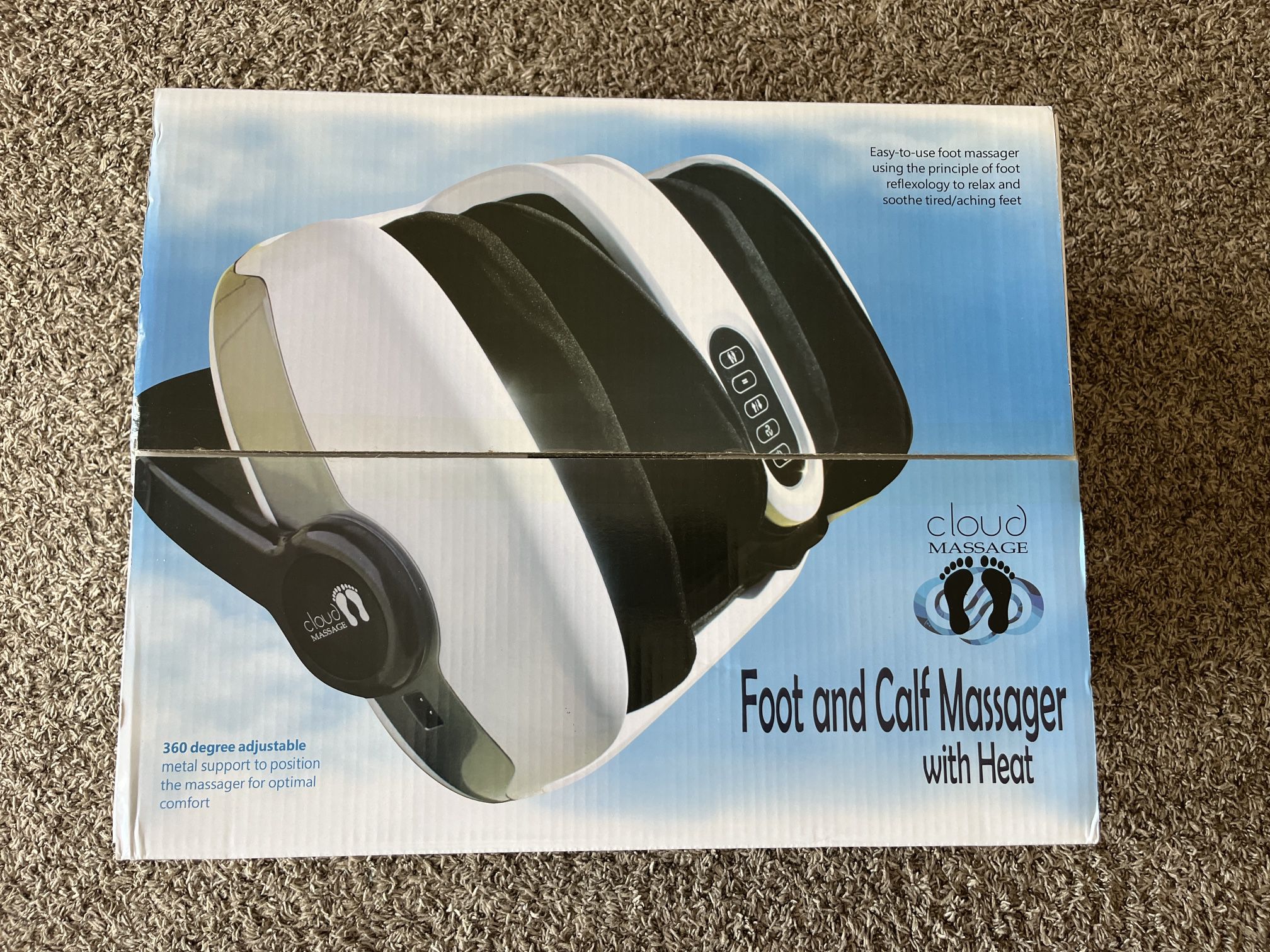 Cloud Massage Shiatsu Foot and Calf Massager with Heat