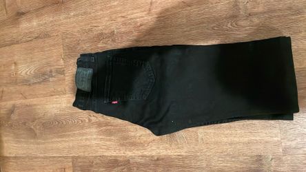 All Black 31 By 30 Levi Jeans Brand New