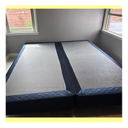 Cal king size box spring