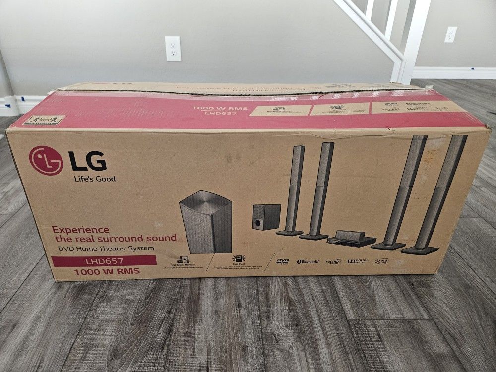 LG New Home Theater System