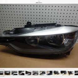 2012-2014 BMW 3 SERIES SEDAN 320i 328i 335i DRIVER HALOGEN HEADLIGHT OEM 2013