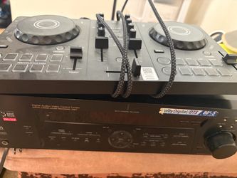 Pioneer DDJ-FLX4 DJ Controller + Sony Receiver + MIDI Keyboard Bundle