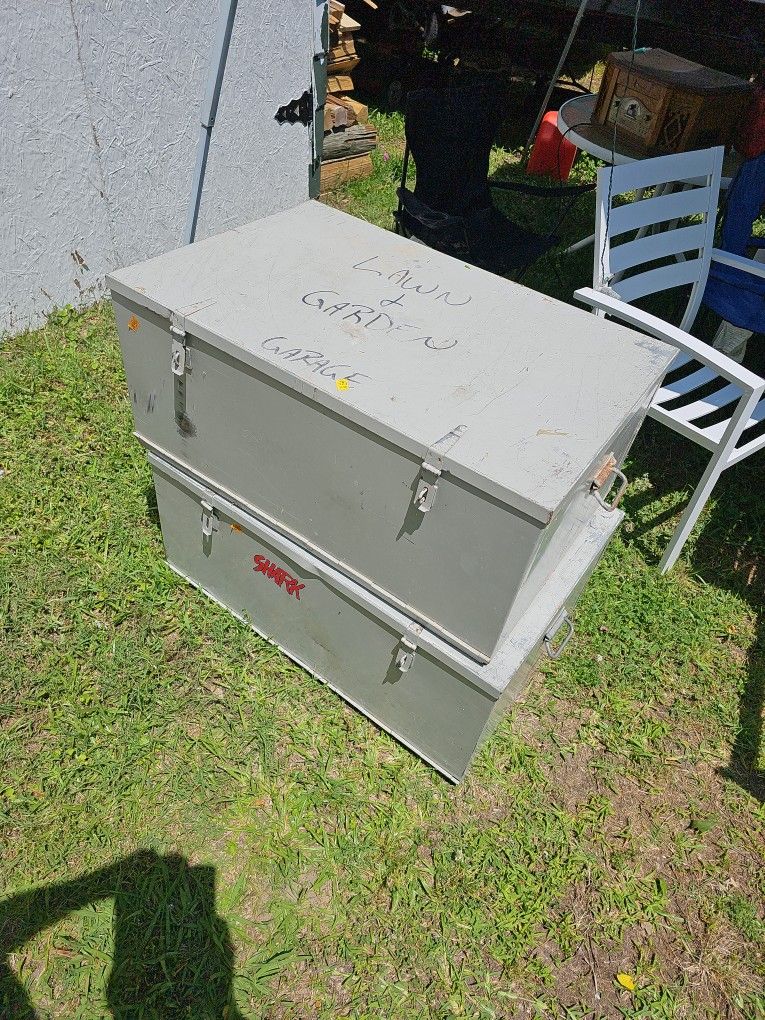 Two Metal Chest