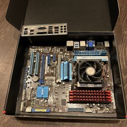 ASUS M4A89GTD PRO/USB3 Motherboard + AMD CPU (model unknown)