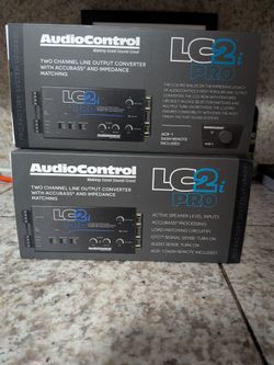 New / Nuevo Audio Control LC2i Pro Inline Converters