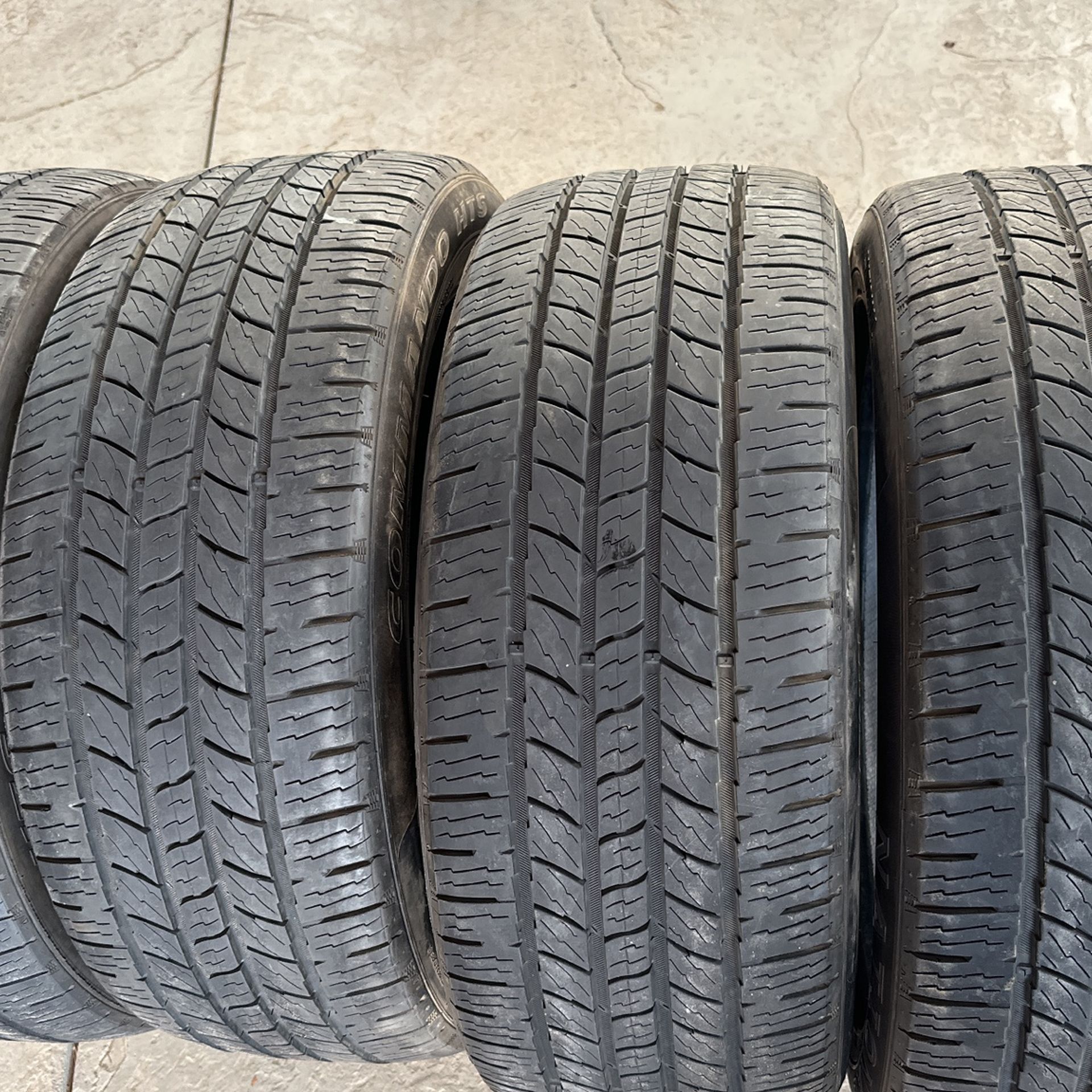 4 ) USED TIRES P285/45R22