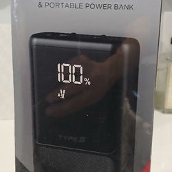 Type S 8600mah Jump Starter and Power Bank