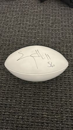 💥Leroy Hill #56 Autograph Signed NFL Football | Seattle Seahawks💥