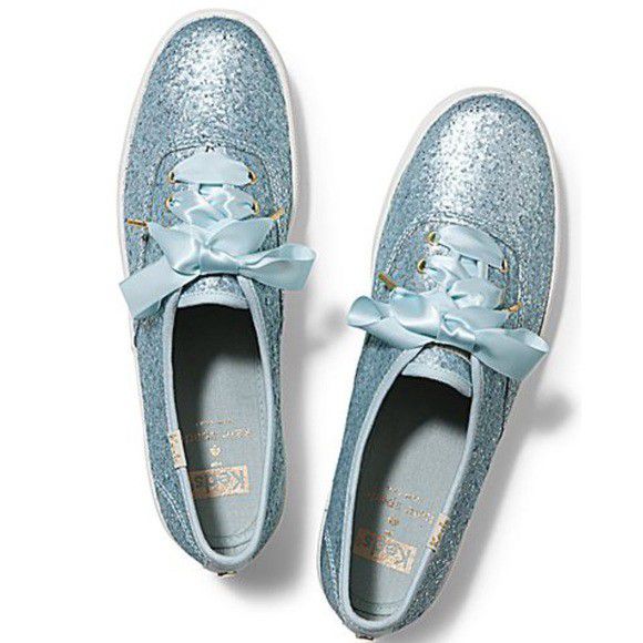 New Kate Spade x Keds Glitter shoe Tiffany Blue color for Sale in ...