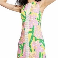 NWT Lilly Pulitzer x Target Pink Shift Dress 8