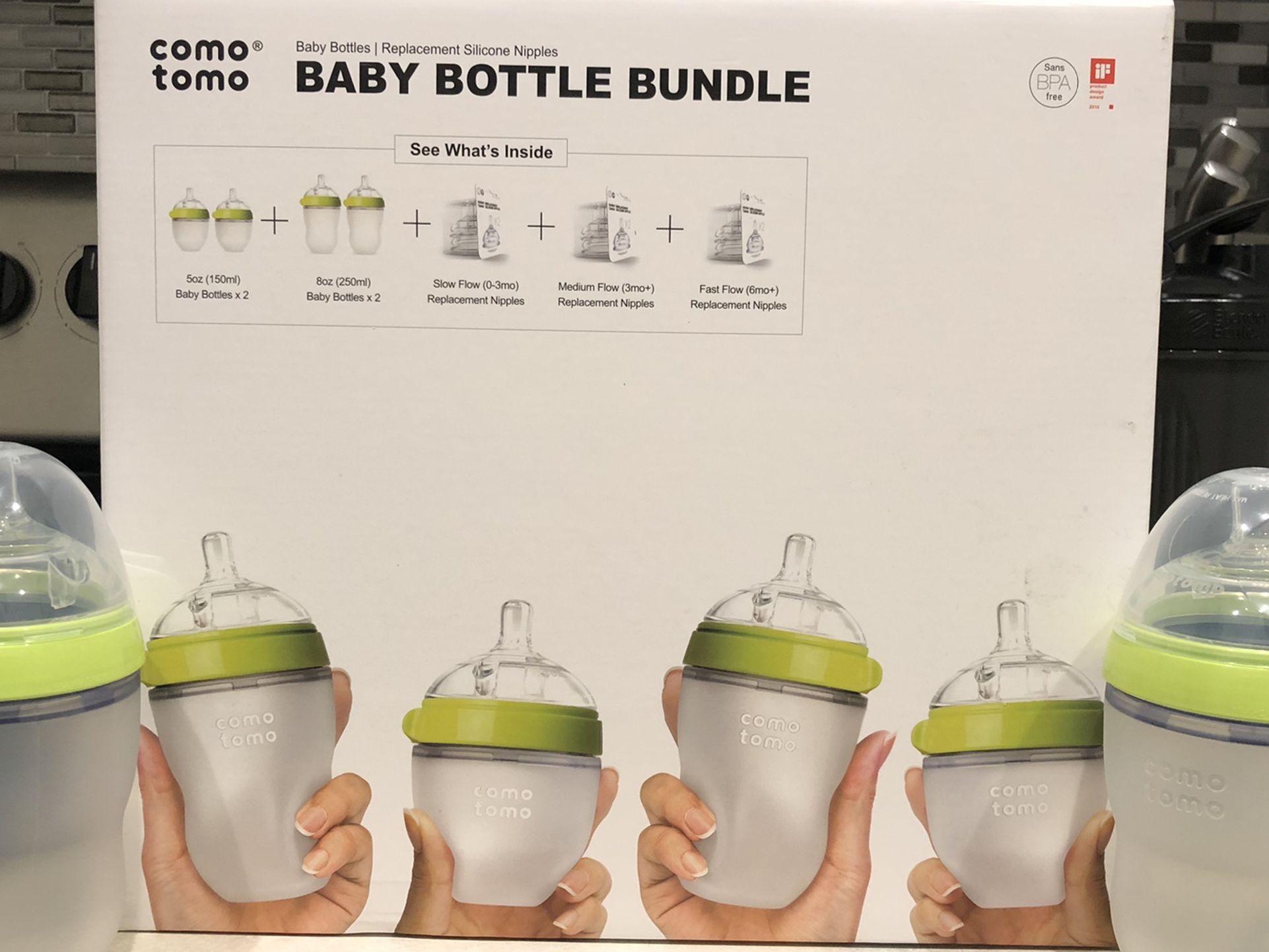 Come Tomo Baby Bottle Set