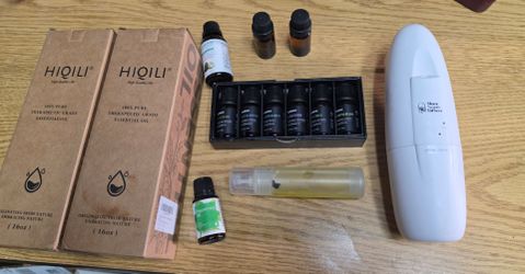 Essential Oil Diffuser for Home, Hotel, Spa, Office with 500 sq ft Cov and oils