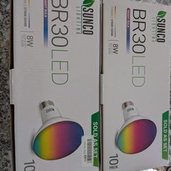 Sunco 8W Smart LED light Bulbs