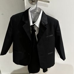 Kids 3 Piece Suit / Shoes