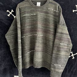 Visvim Amplus Knit LS Gradient Crewneck Sweater